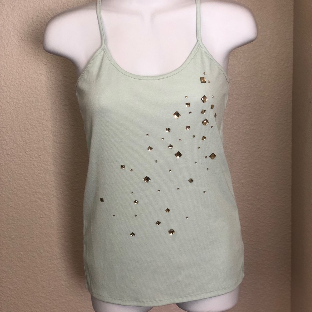 JC Tank Top with Rhinestones - Picture 3 of 4